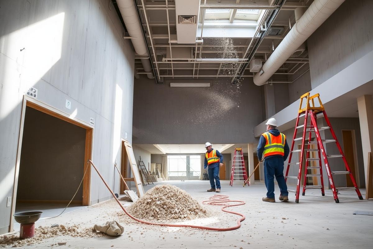 Post-Construction Clean-Up by Burz Facility Services in Montgomery, Alabama